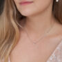 Daisy White Gold North Star Diamond Necklace, thumbnail 1 of 5