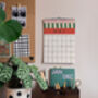 *Pre Order* 2026 Illustrated Patterned Wall Calendar, thumbnail 6 of 12