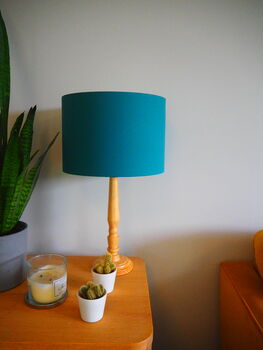 Teal Blue Lampshade, 3 of 9