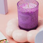 Serenity Personalised Sage And Lavender Candle – Juniper Water Fragrance, thumbnail 3 of 5