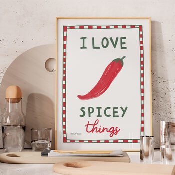 I Love Spicey Things Print, 2 of 7