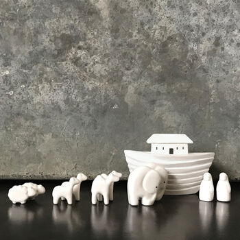 Porcelain Noah's Ark Scene, 2 of 2