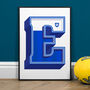 Everton, A To Z Football Prints And Posters, thumbnail 3 of 6