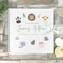 Personalised Jungle New Baby Scrapbook And Memory Book, thumbnail 1 of 7