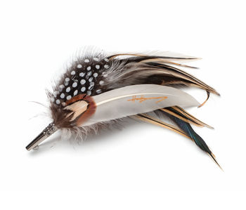 Country Style Feather Corsage Brooch Pins, 9 of 12