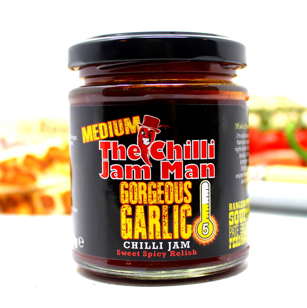 Garlic Chilli Jam By The Chilli Jam Man