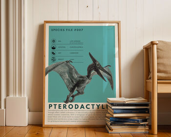 Pterodactylus | Dinosaur Art Print, 7 of 8