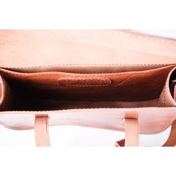 Carly Leather Saddle Bag, 4 of 12