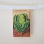 French Vegetable Seed Packet Fabric Bunting, thumbnail 4 of 9
