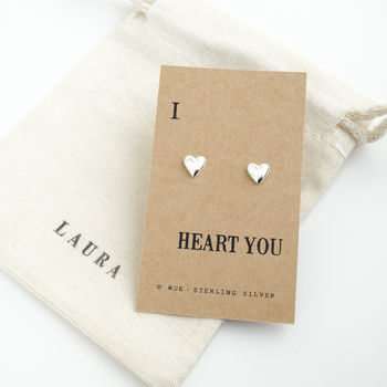 Silver Heart Earrings. Love Always, 8 of 8