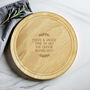 Personalised Wreath Chopping Board, thumbnail 1 of 4