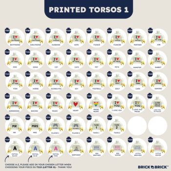 Mother's Day Lego® Brick Minifig Mum Gift: Personalised Custom Figures For Mums, 8 of 11