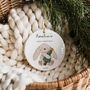 Personalised Baby’s First Christmas Bunny Bauble, thumbnail 1 of 6