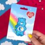 Classic Care Bears Bedtime Bear Sew On Patch, thumbnail 1 of 2
