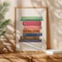 Bristol Book Stack Art Print, thumbnail 2 of 6
