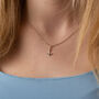Sterling Silver Necklace With Anchor Charm, thumbnail 2 of 5