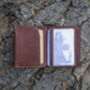 Personalised Compact Notecase Leather Wallet Rfid Safe, thumbnail 3 of 9
