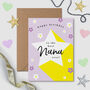 Rockstar Nana Birthday Card, thumbnail 1 of 2