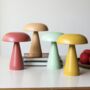 Cordless Dimmable Mushroom Touch Lamp, thumbnail 3 of 5