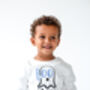 Boo Crew Halloween Embroidered Sweatshirt Jumper Personalised With Child's Name, thumbnail 4 of 5