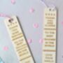 Personalised 'Thank You' Teacher Bookmark, thumbnail 2 of 2