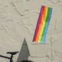 Rainbow Bike Visibility Flag, thumbnail 1 of 6