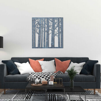 Wooden Forest Trees Art: Modern Decor For Home, 10 of 12