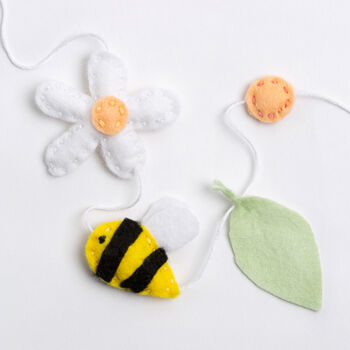 Bee Mobile Felt Craft Kit, 4 of 6