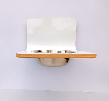 Single / Double Bowl Wall Mounted Dog Feeder, 9 of 9