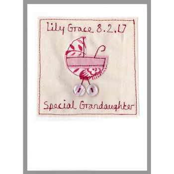 Personalised New Baby Pram Card, 11 of 12