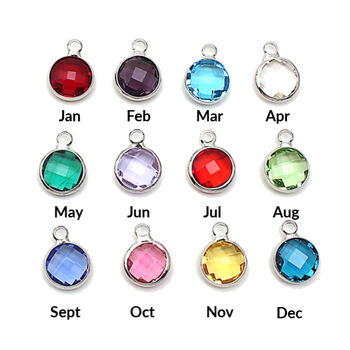 Personalised Star Birthstone Necklace, 8 of 10