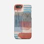 Giant Sparrows Abstract Striped Geo Red Phone Case, thumbnail 1 of 6