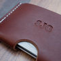Personalised Slim Leather Card Holder, thumbnail 5 of 6