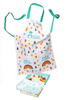Childrens Rainbow Cooking Apron, 2 of 3