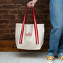 Personalised Embroidered Year Boat Bag, thumbnail 2 of 4