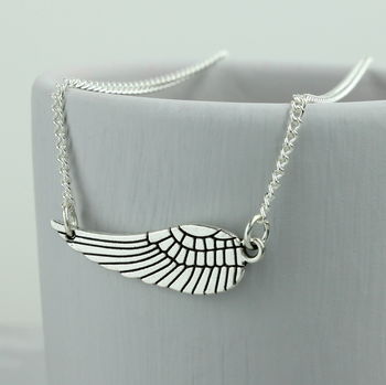 Personalised Angel Wing Necklace, 5 of 10