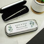 Personalised Botanical Pen And Box Set Wedding Gift, thumbnail 1 of 3