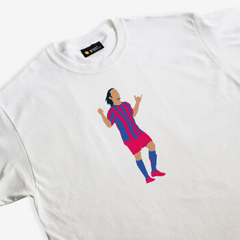 Ronaldinho Barcelona T Shirt, 4 of 4