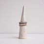 Handmade White Ceramic Wedding Engagement Ring Holder, thumbnail 2 of 7