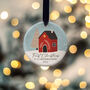 Personalised First Christmas In New Home Bauble Gift, thumbnail 4 of 11