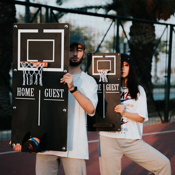 Basketball Metal Wall Hanging Game, 2 of 9