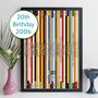 Personalised 20th Birthday Print Music Year Gift 2006, thumbnail 8 of 8