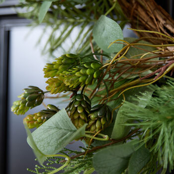 Botanical Beauty Eucalyptus Autumn Wreath, 5 of 5