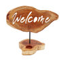 Welcome Home Wooden Tealight Holder Gift For Her, thumbnail 3 of 3
