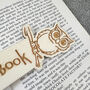 Personalised Owl Bookmark Childrens Gift Keepsake, thumbnail 5 of 7