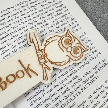 Personalised Owl Bookmark Childrens Gift Keepsake, 5 of 7