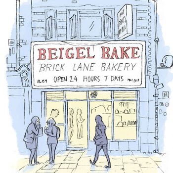 Beigel Bake London Fine Art Print, 3 of 6