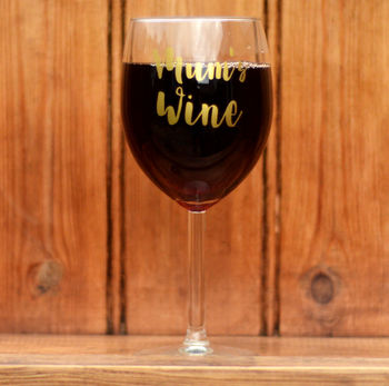 Wording Wine Glass, 4 of 9