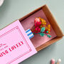 'You Are Blooming Lovely' Dried Flower Matchbox, thumbnail 2 of 3