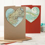 Map Location Heart New Home Card, thumbnail 7 of 8
